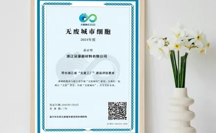 Zhejiang Guanhao Functional Material Co., Ltd. Hedrades med titeln 